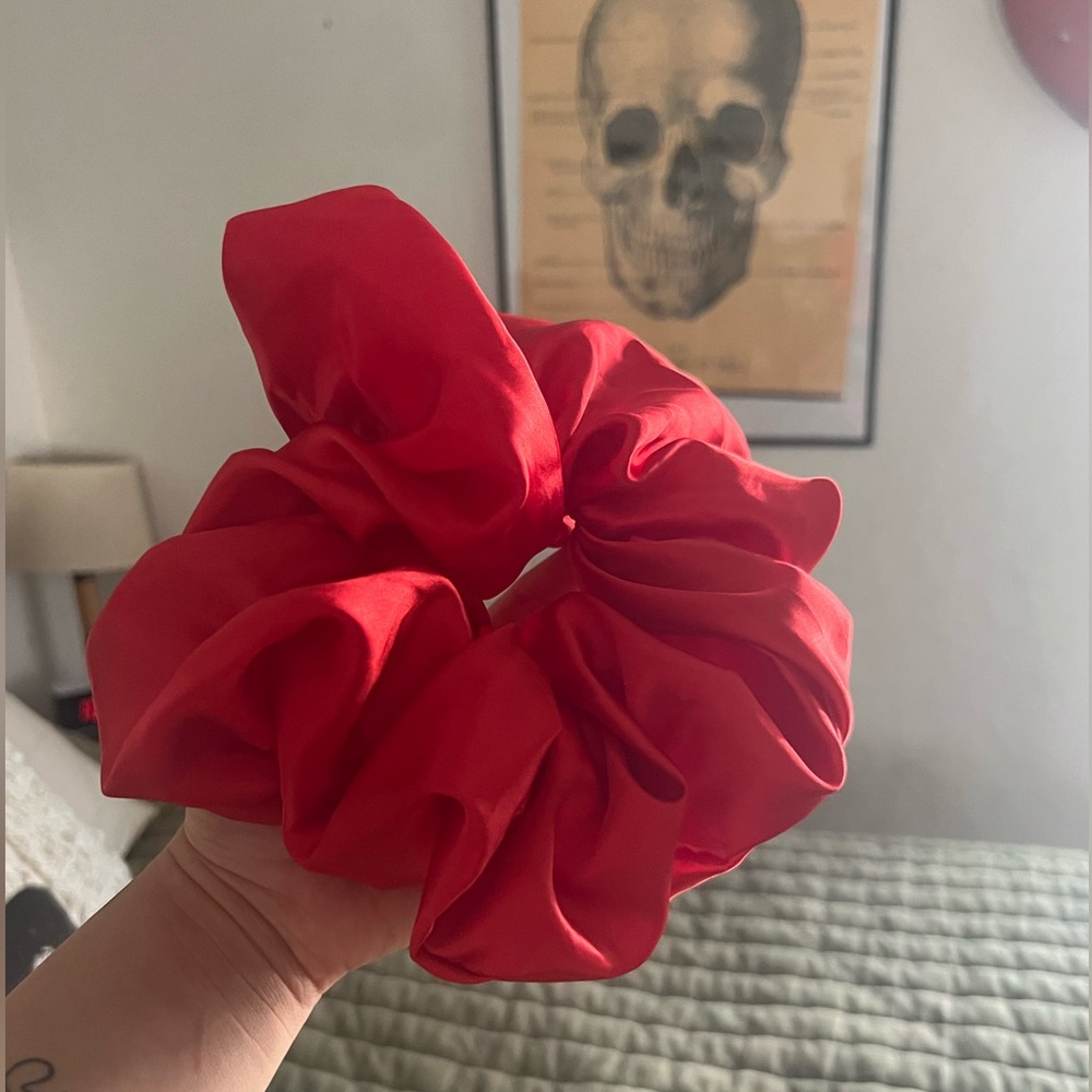 Never worn room shop scrunchie in red